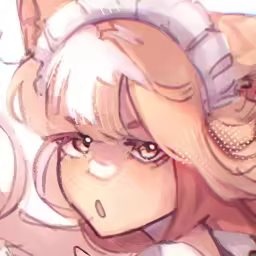kemomimi chan (shiggy) by naga_u, drawn by shoritsu!
